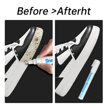 Waterproof Shoe Whitening & Stain Removal Pen | Anti-Oxidation Repair for Sneakers & Yellowing Prevention