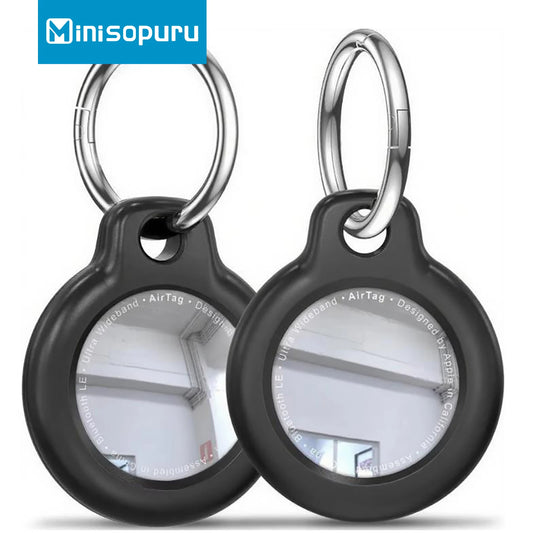 Hard PC Case for Apple AirTag — Anti-Drop Keychain Holder for Airtags