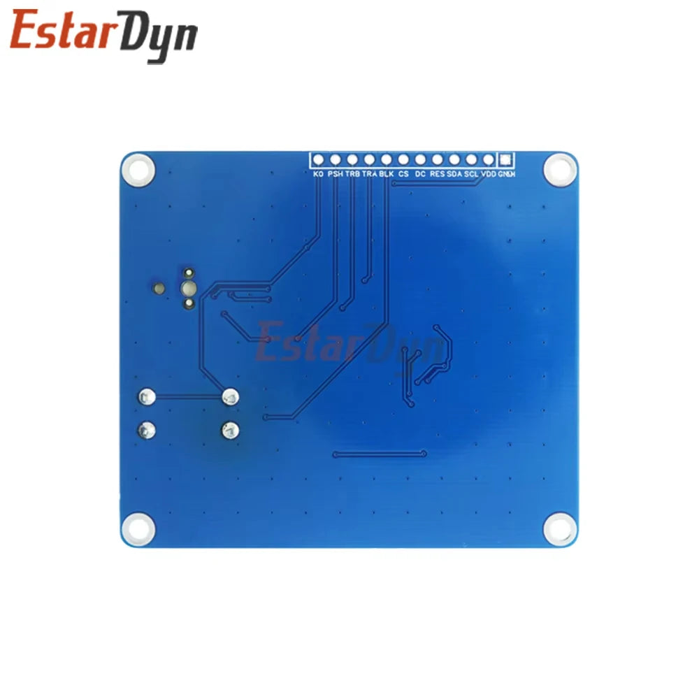 2.0-Inch TFT LCD Display with EC11 Rotary Encoder - IIC SPI Interface Module for ESP32 Raspberry Pi DIY Projects