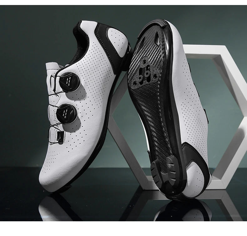 Men’s MTB Cycling Shoes — Flat Dirt & Road Bike Sneakers with SPD Cleats