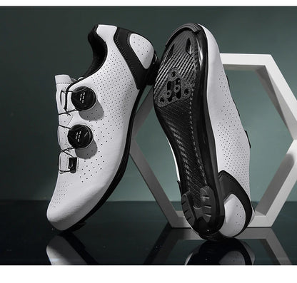 Men’s MTB Cycling Shoes — Flat Dirt & Road Bike Sneakers with SPD Cleats