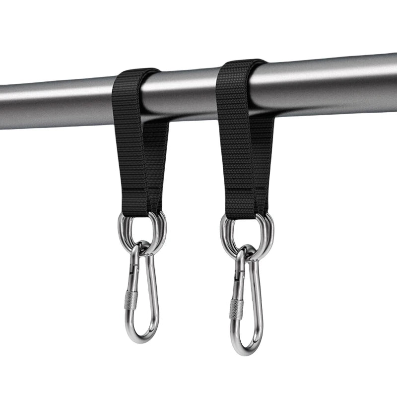 Heavy Duty Tree Swing Straps – 200kg Capacity Hook & Ring Belt for Hammocks, Punching Bags & Horizontal Bars
