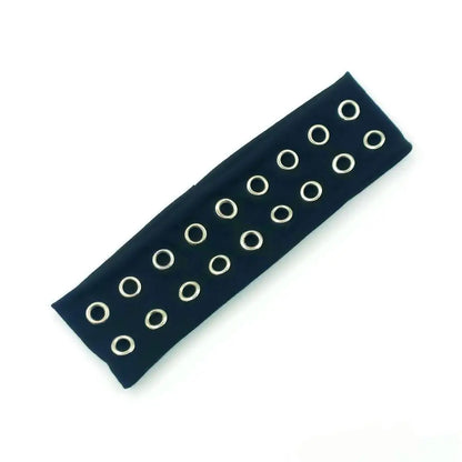 Harajuku Y2K Punk Girl Headband – Hollow Eyelet Cotton Elastic Steampunk & Gothic Style