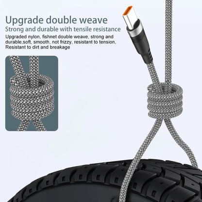 USB Type-C Cable 5A Super Fast Charge - 3m, 5m, and 8m Extension Cables for Huawei, Samsung, Xiaomi, Oppo, OnePlus, and Universal Use