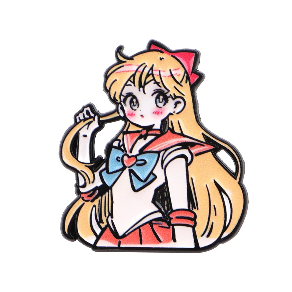 Cute Anime Enamel Pins for Girls – Manga Cartoon Brooches for Backpack, Hat & Cosplay Gifts
