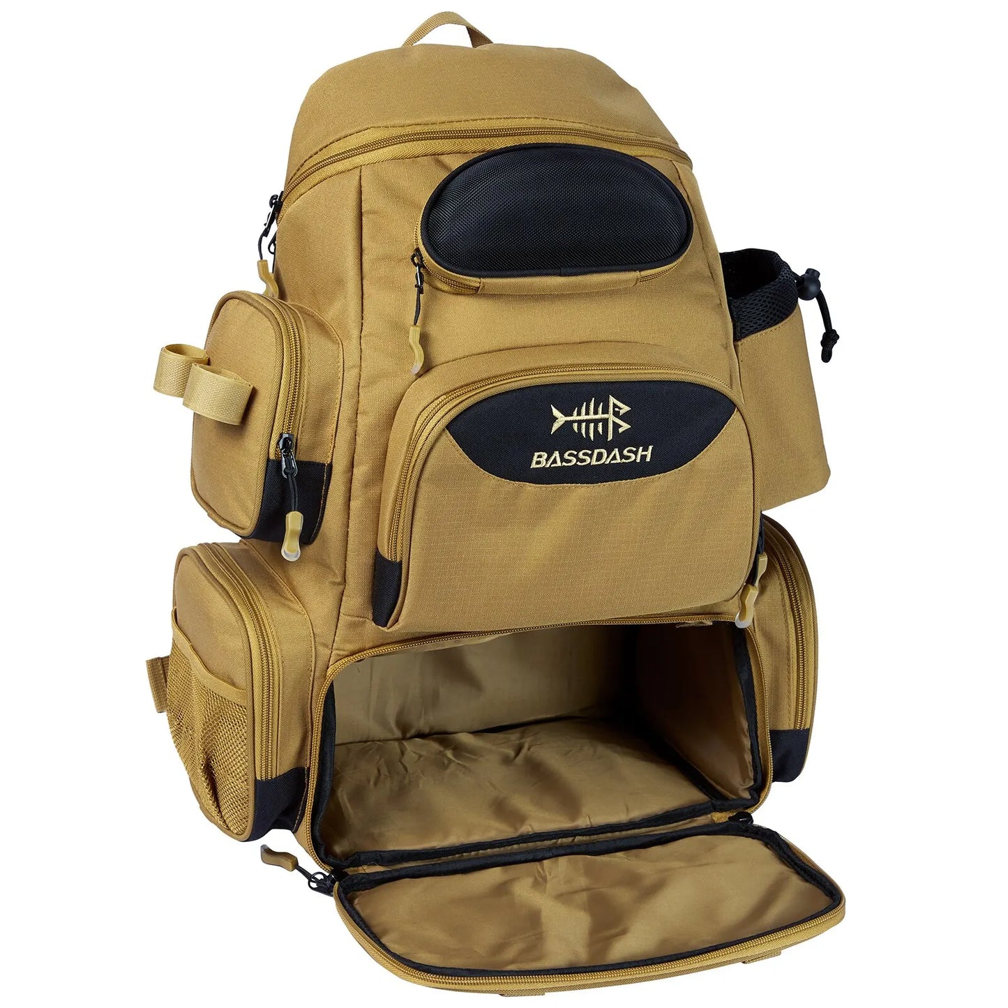 Bassdash Fishing Tackle Backpack — Lightweight Tactical Multifunctional Fishing Bag