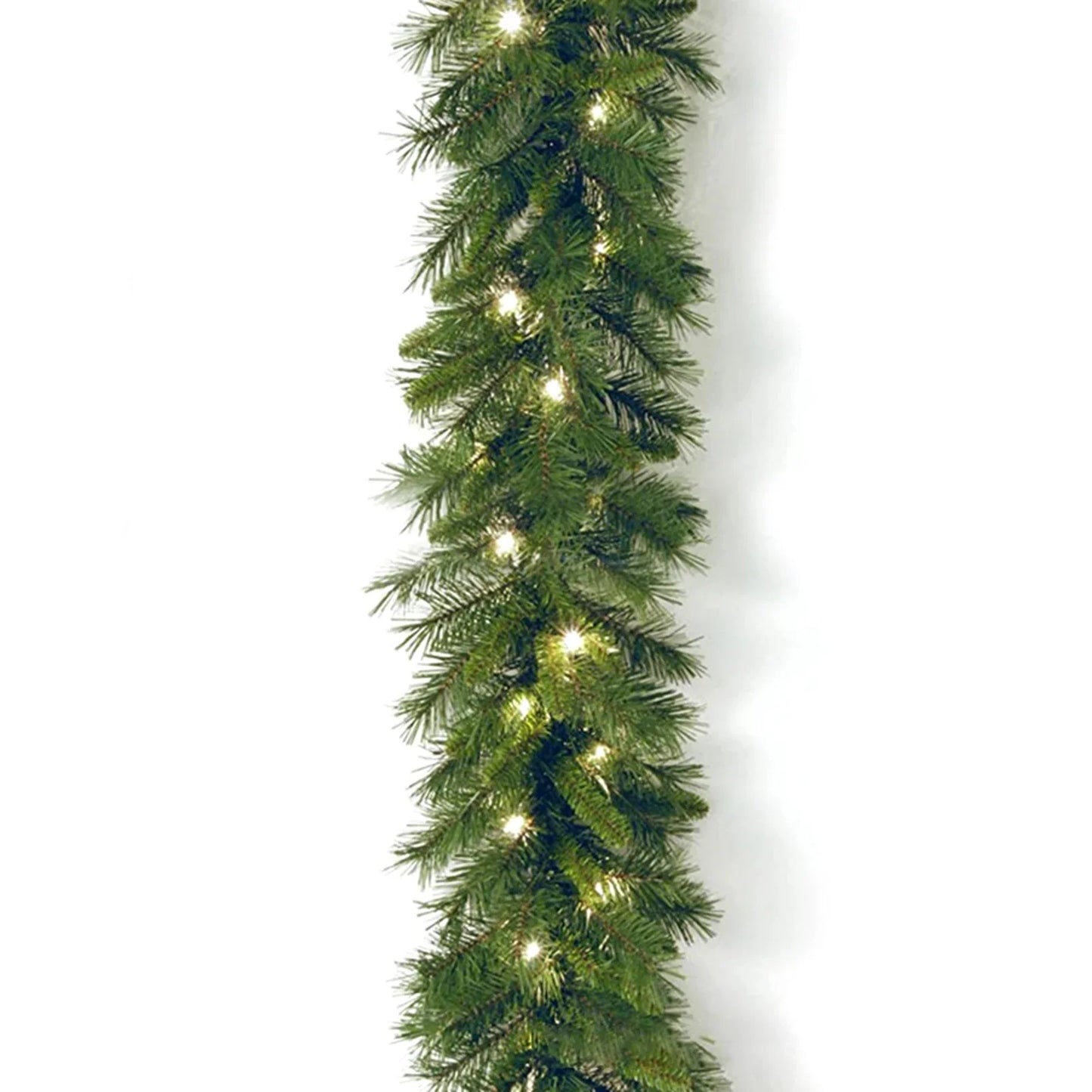 1.8M/2.7M Christmas Rattan Garland with Red Berries – DIY Wreath Decoration for Home, Wall & Door Party Decor