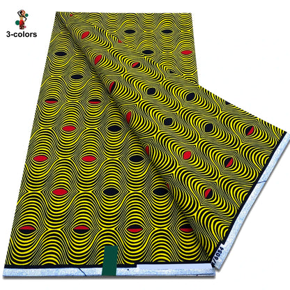 2026 African Ankara Wax Print Fabric - 100% Cotton Soft Dutch Hollandais Pagne for Dresses