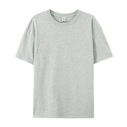 100% Cotton Solid Color T-Shirt – Unisex Short Sleeve Casual Breathable Summer Tee for Men & Women Fashion Wear