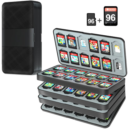 Nintendo Switch Game Card Storage Case – 96/72/48 Slot Holder for Switch, Lite & OLED