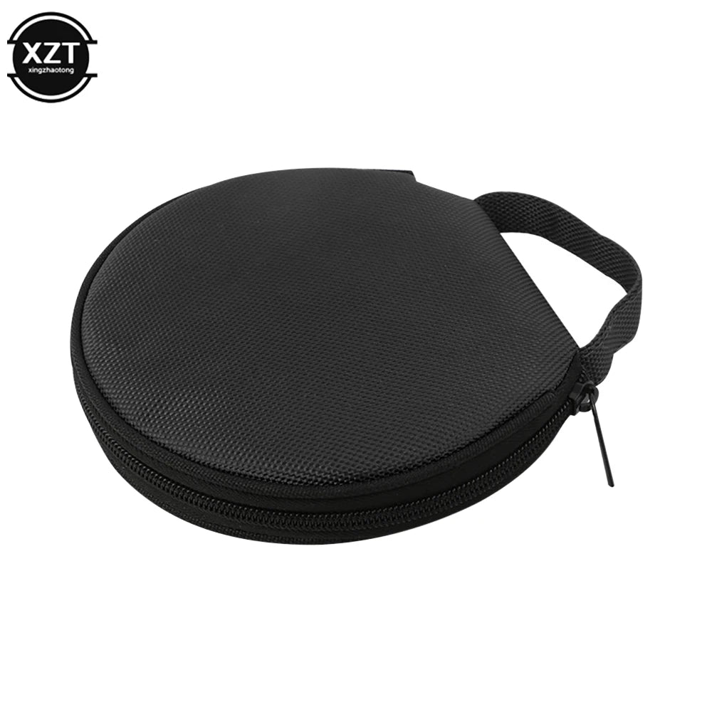 20-Disc Portable CD & DVD Storage Case - Oxford Cloth Zipper Organizer for Home & Car Use