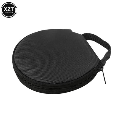 20-Disc Portable CD & DVD Storage Case - Oxford Cloth Zipper Organizer for Home & Car Use