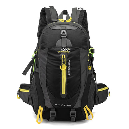 40L Water-Resistant Travel Backpack — Camping, Hiking, Trekking & Climbing Daypack with Laptop Compartment for Men & Women