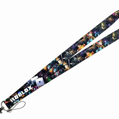 Roblox Mobile Phone Lanyard – Card Holder Key Accessory, Student Bus Card Anti-Loss Hard Shell Case, Decorative Item
