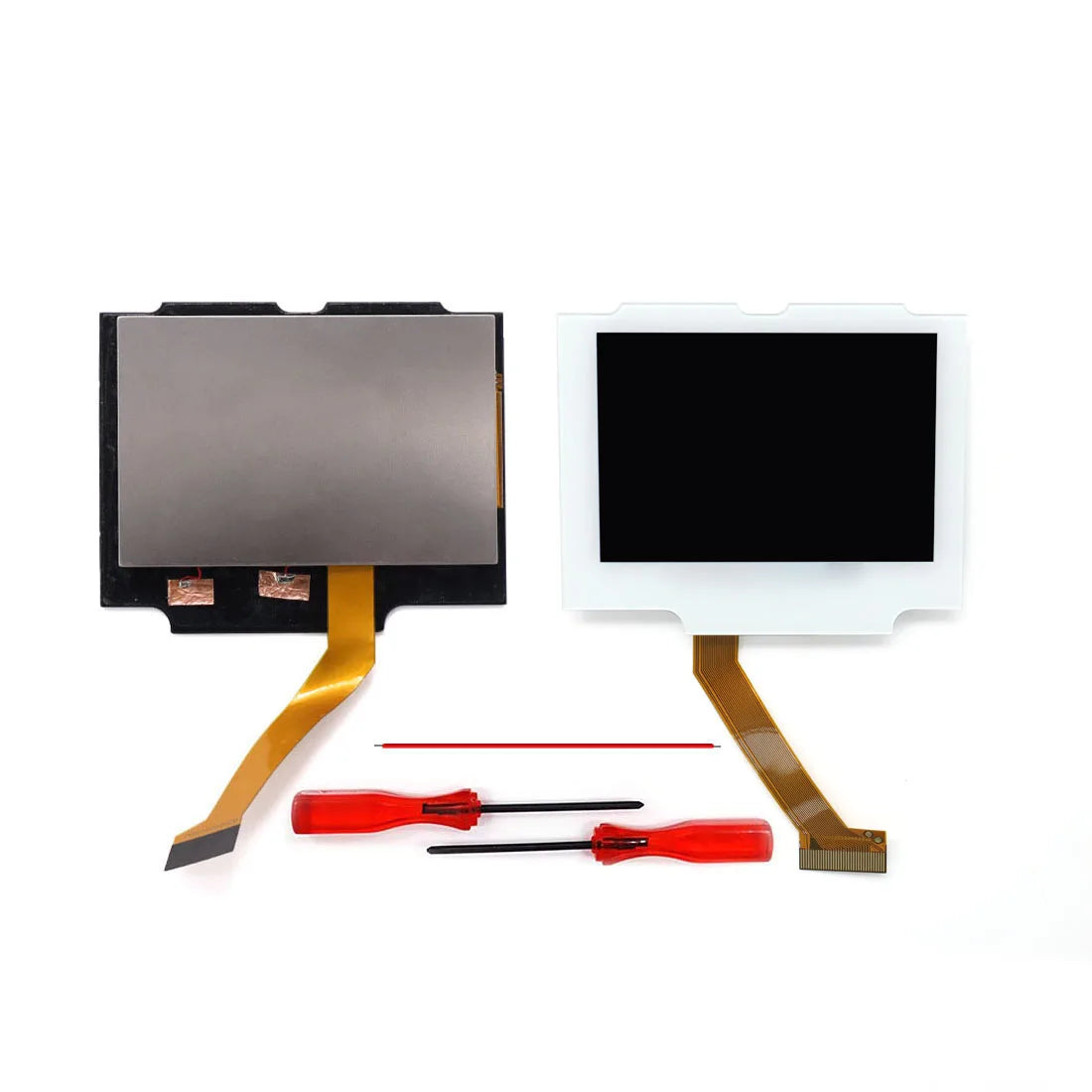 HISPEEDIDO V5 Laminated GBA IPS Backlight Screen Kit — Easy Install with Shell for GameBoy Advance SP, No Cutting Needed