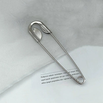 Large Brooch Pin - Women's Decorative Hair Clip and Clothing Waist Fastener for Jeans, Suits and Fashion