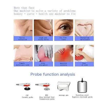 New Portable 448kHz RF Tecar Therapy Machine | Pain Relief, Body Slimming & Skin Tightening