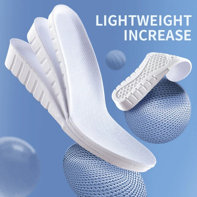 2024 Invisible Height Increase Insoles – Breathable Elevator Insoles for Men & Women, Shoe Pads for Height Enhancement