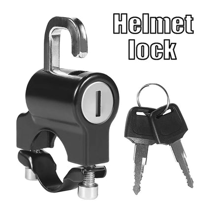 Neutral Helmet Lock for Electric Vehicles | Anti-Theft Motorcycle & Battery Safety Wire Rope Lock