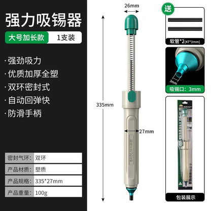 BAOLIAN Desoldering Pump - Manual Solder Sucker with Strong Vacuum Suction for Electronics Repair & DIY