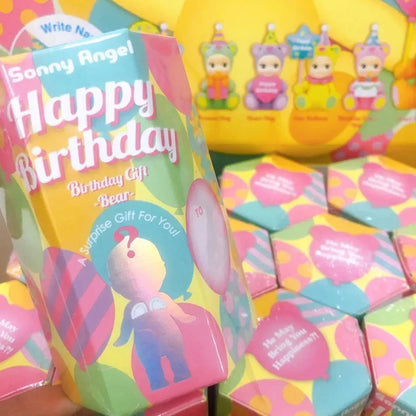 New Sonny Angel Blind Box – Birthday Series Animal Anime Figures, Cute Desktop & Car Ornaments, Christmas Gift