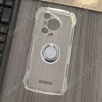 Blackview BL7000 2025 Phone Case - Shockproof Soft Cover with Back Ring Holder Bracket for 6.78" Display