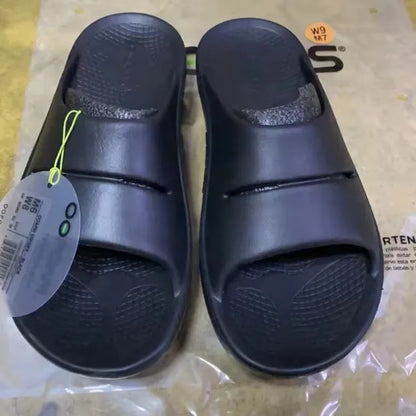 OOFOS New Sandals – Lightweight Recovery Slippers for Men & Women, Soft Bottom Indoor Slides & Beach Shoes