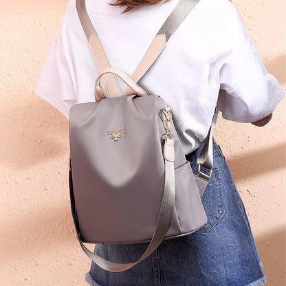 Multi-Functional Backpack for Women - Simple, Versatile, Dual-Use Waterproof and Anti-Theft Bag
