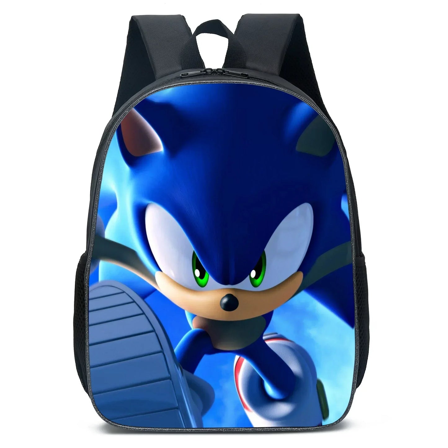 Cartoon Sonic School Backpack – Anime Kids' Primary & Secondary Mochila Bag