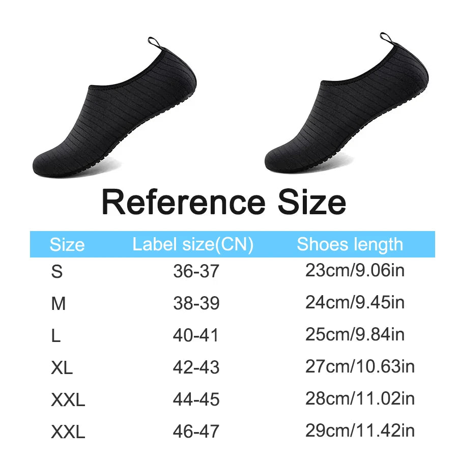 Quick-Drying Water Shoes – Non-Slip, Breathable Summer Aqua Beach Sandals for Men & Women