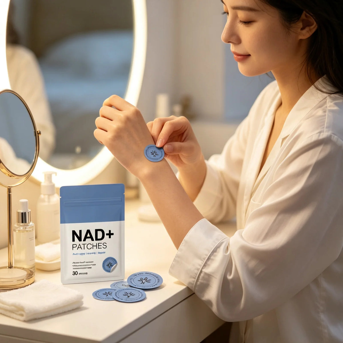 NAD+ Body Care Patches 30PCS - Lightweight, Breathable & Skin-Friendly Portable Body Management Patches