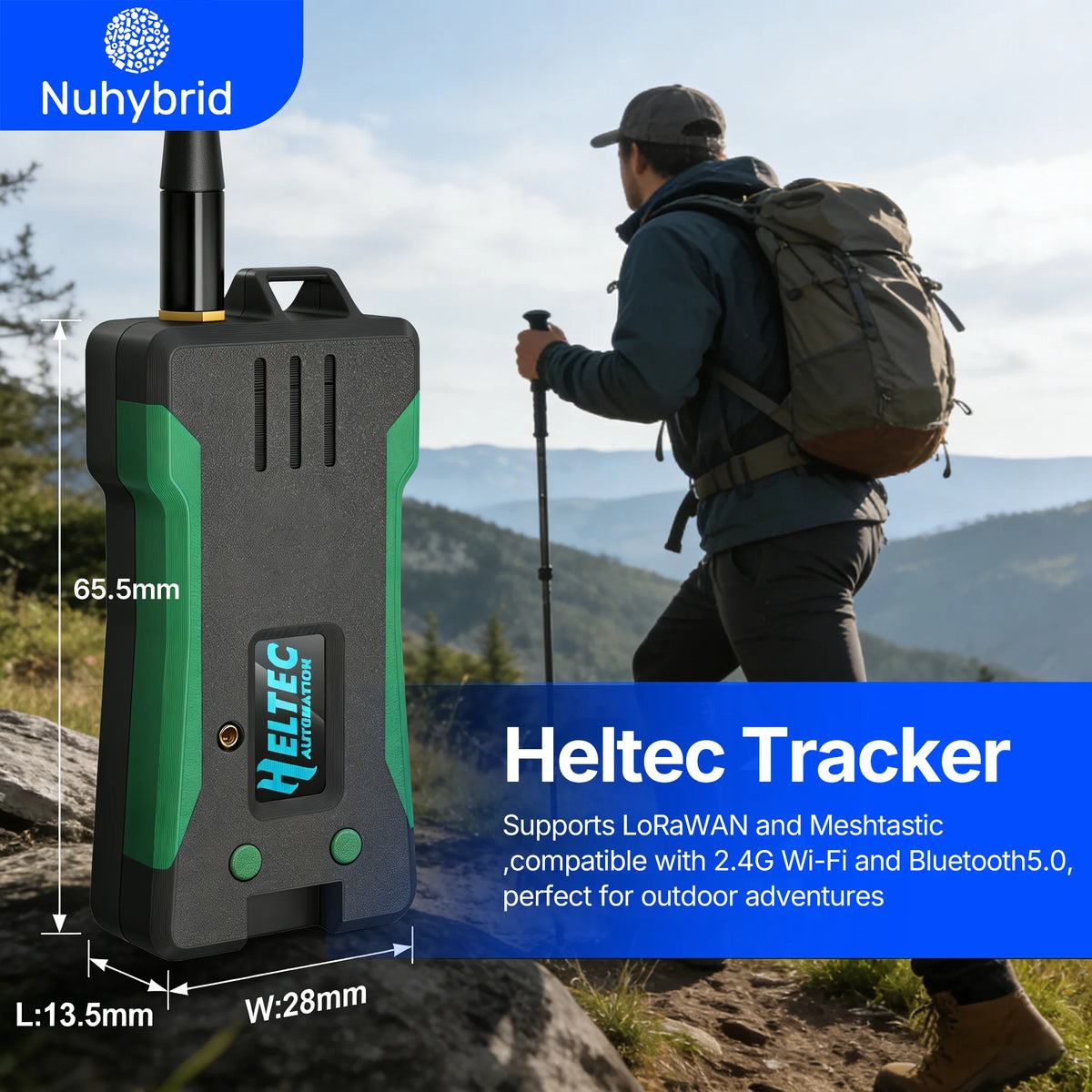 Heltec Wireless Tracker Kit - ESP32-S3 SX1262 GPS LoRa Meshtastic Development Board with WiFi & Bluetooth