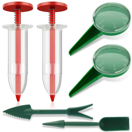 Mini Manual Seeder – Adjustable Handheld Gardening Tool for Planting Seeds, Flowers & Small Plants