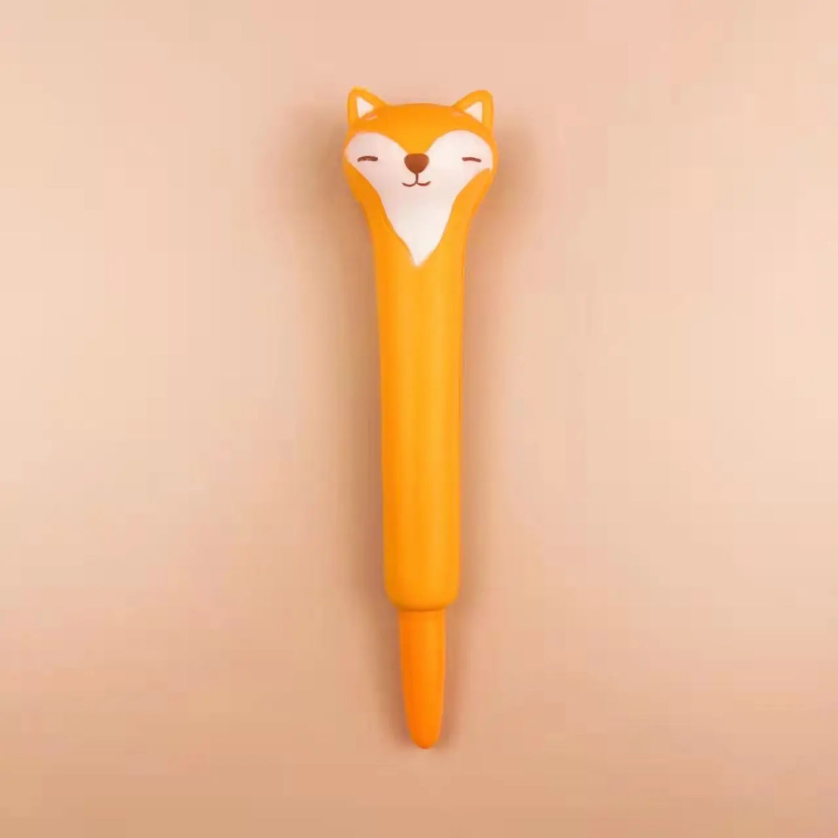 Kawaii Squishy Gel Pens – Cute Animal and Fruit-Shaped Stress Relief Pens for School and Office Supplies