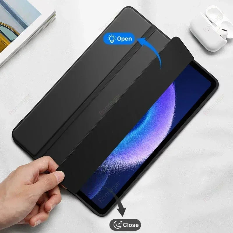 Smart Case for Lenovo Tab M11 11" 2024 TB330FU/331FC Slim Tri-Fold Stand Cover with Wake/Sleep Feature