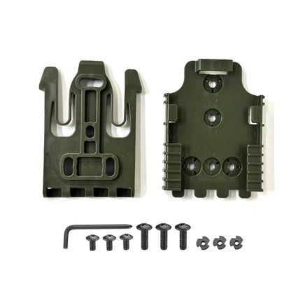 QLS Holster Adapter Kit - Quick Locking System with QLS 19 & 22 Polymer Mount Accessories for Gun Cases