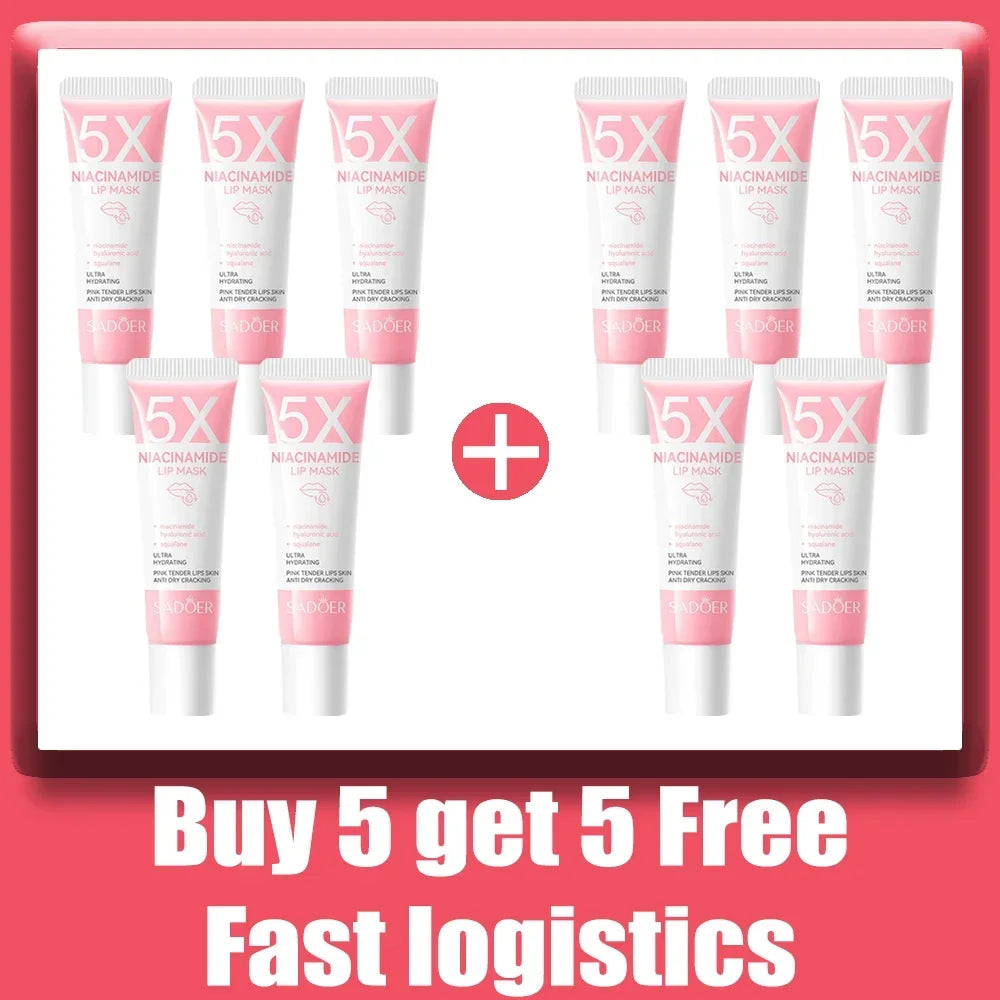 Dark Lip Lightening Balm & Exfoliating Lip Mask – Moisturizing Treatment to Reduce Lines, Improve Dryness & Restore Natural Pink Lips