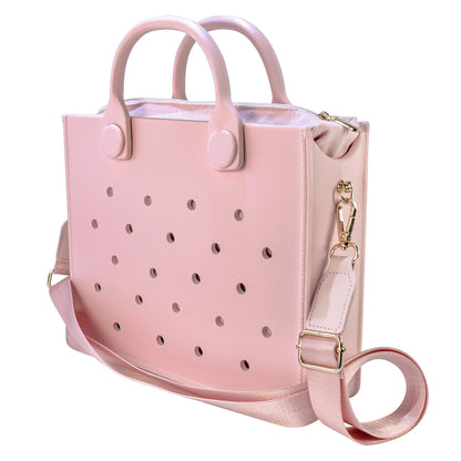 EVA Large Leather Shoulder Bag – Waterproof Casual Tote for Women, Beach Bag & Fashion Storage Handbag