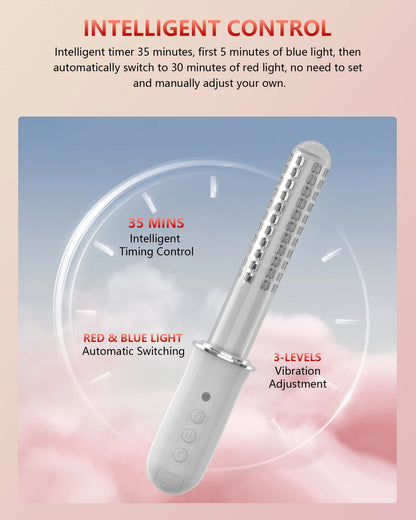 KTS Wireless Vaginal Vibrator Massager with Red Light Therapy for Vaginitis & Vaginal Tightening