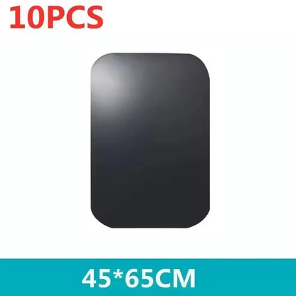 5/10-Piece Magnetic Metal Plate Stickers - Replacement Magnet Patches for Car Phone Holders, Tablets, and Mobile Phone Mounts
