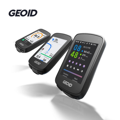 GEOID CC700/PRO Bike Computer - Wireless Color Screen Cycling Speedometer with ANT+, WiFi, IPX7 Waterproof & Odometer