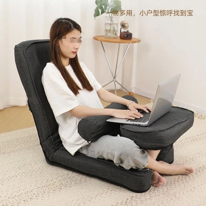 Lazy Sofa Computer Chair - Ergonomic Bedroom Tatami Lounge Seat