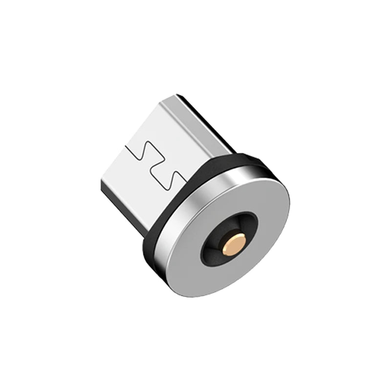 3-in-1 Magnetic Charging Cable — Micro USB & Type-C with 540° Rotate LED for Xiaomi, Samsung, Huawei, iPhone