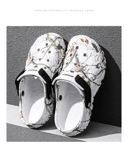 2024 Summer Men’s Sandals – Comfortable Lightweight Non-Slip Flip Flops for Home & Garden