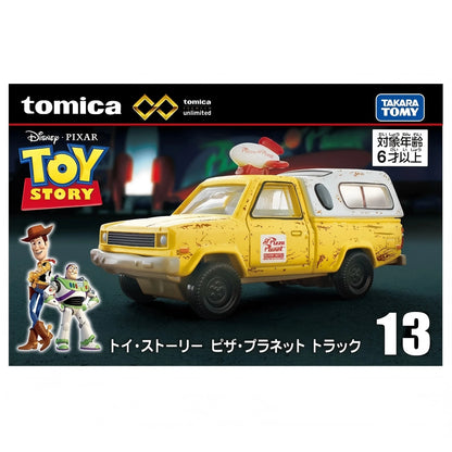 Toy Story Pizza Planet Truck 1:64 Die-Cast Model - Tomica Collectible Car Toy & Christmas Gift for Kids