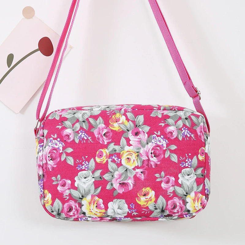 Women’s Canvas Tote Bag – Large Capacity Handbag, Messenger & Shoulder Bag for Commuting and Travel