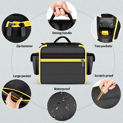 DEWALT 20V MAX Tire Inflator Storage Bag - Protective Air Compressor Carrying Case Organizer for DCC020IB