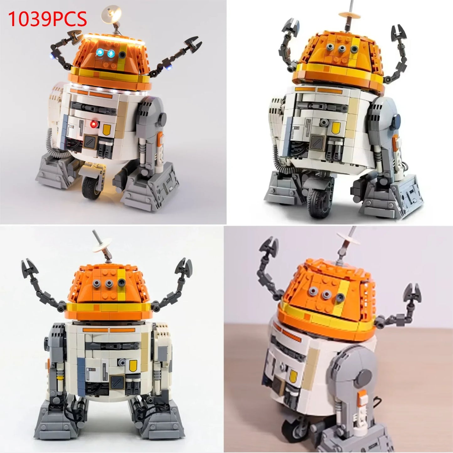 2025 New Handcrafted DIY 75416 C1-10P Robot Building Blocks Set – Collectible Toy Gift