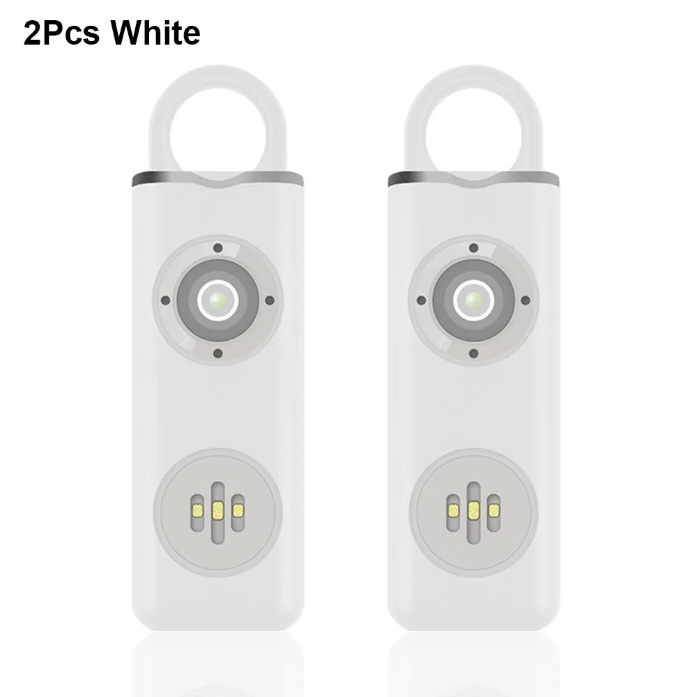 Hollarm Personal Safety Alarm – 130dB Loud Rechargeable Keychain with LED for Women, Kids & Elderly