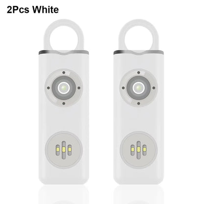 Hollarm Personal Safety Alarm – 130dB Loud Rechargeable Keychain with LED for Women, Kids & Elderly
